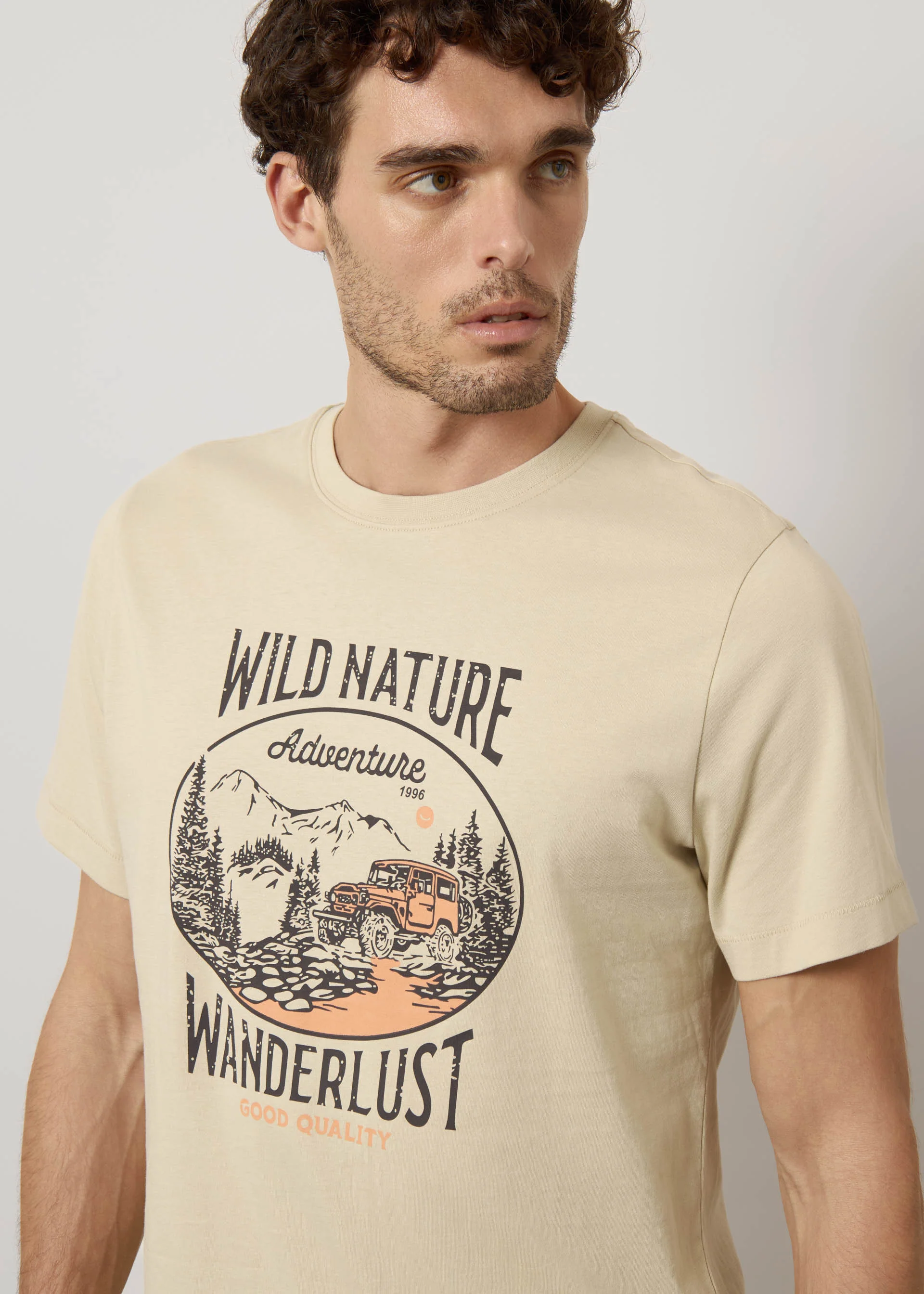 T-shirt in puro cotone stampata - Image 4