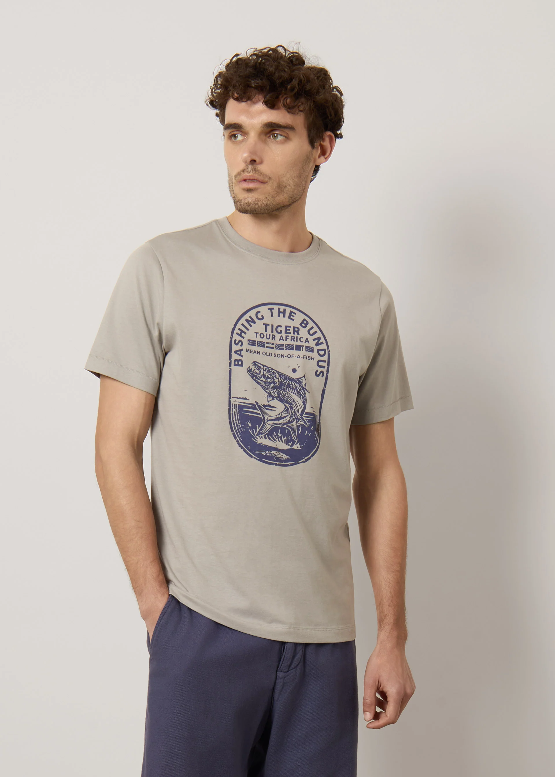 T-shirt in puro cotone stampata - Image 2