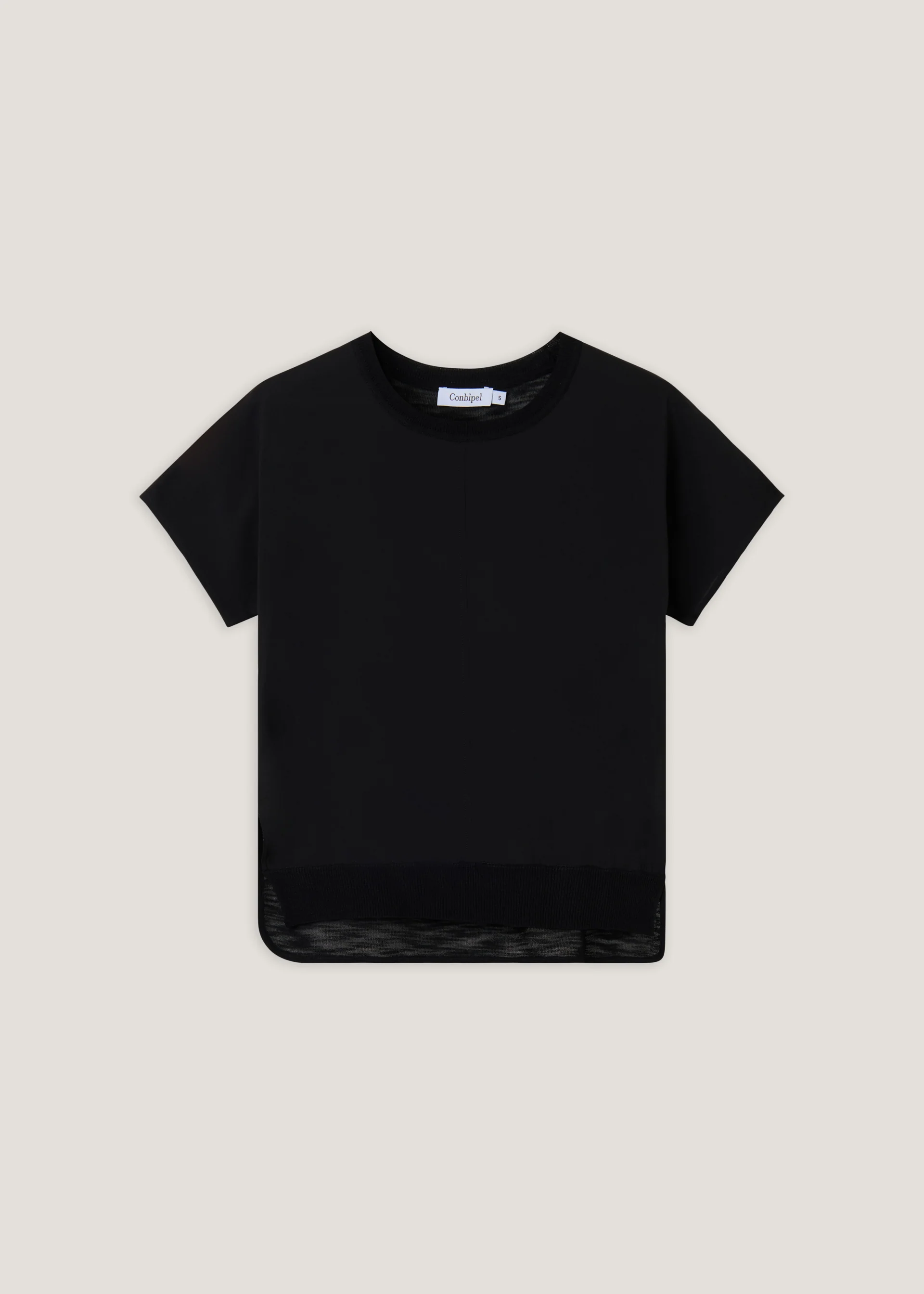 T-shirt in tessuto doppio - Image 10