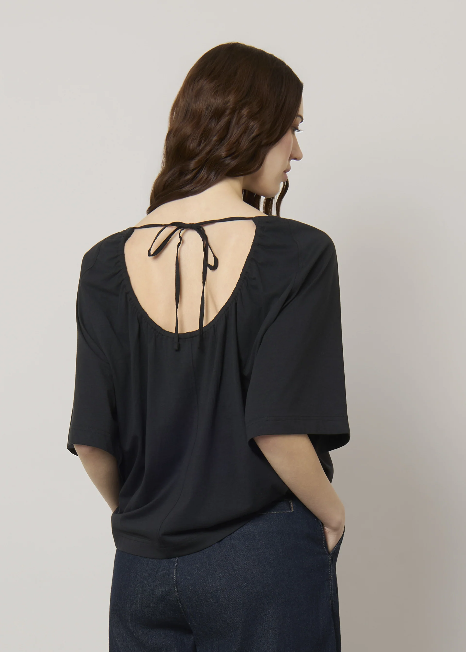 T-shirt over in puro cotone - Image 8