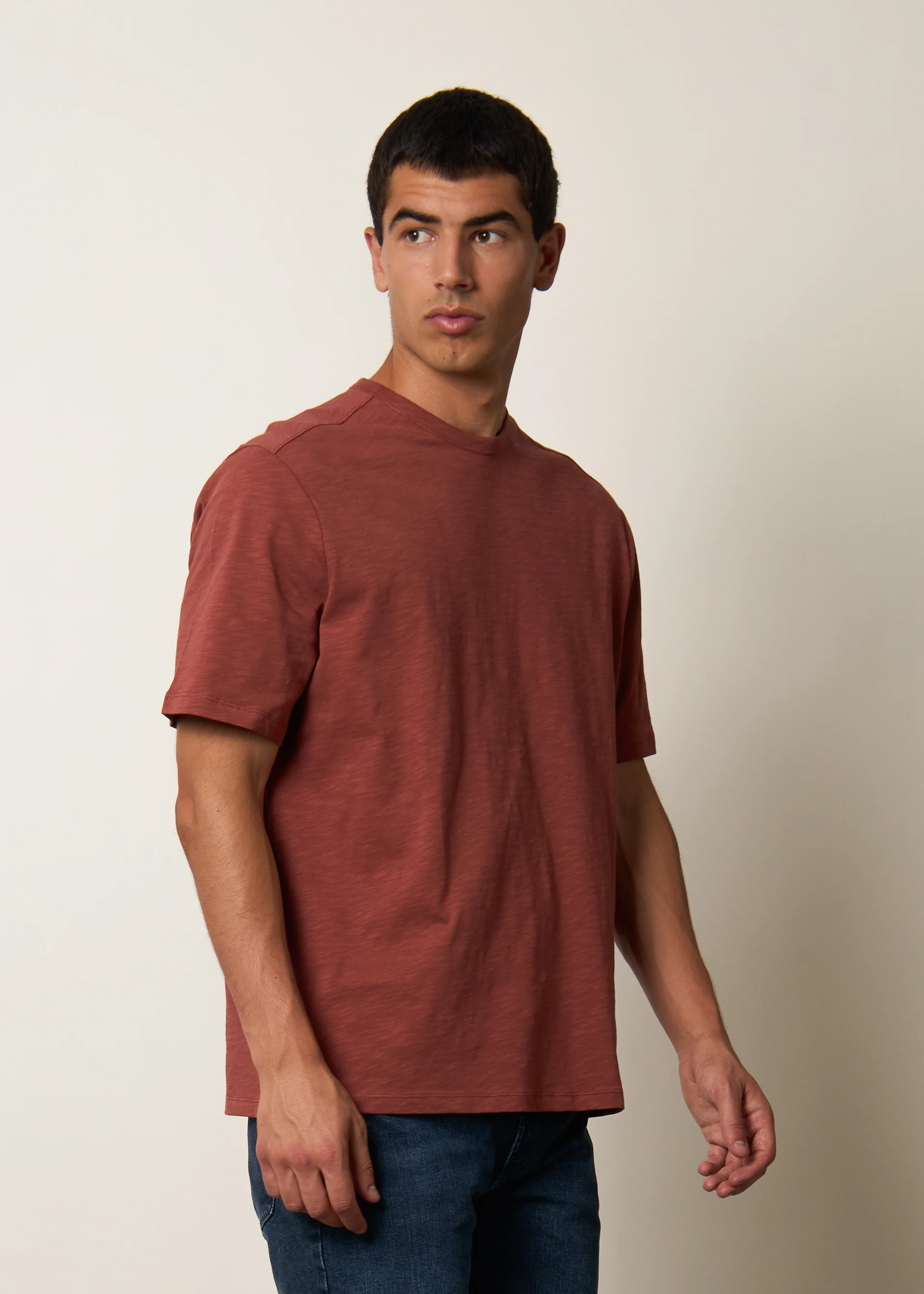 T-shirt puro cotone slub - Image 6
