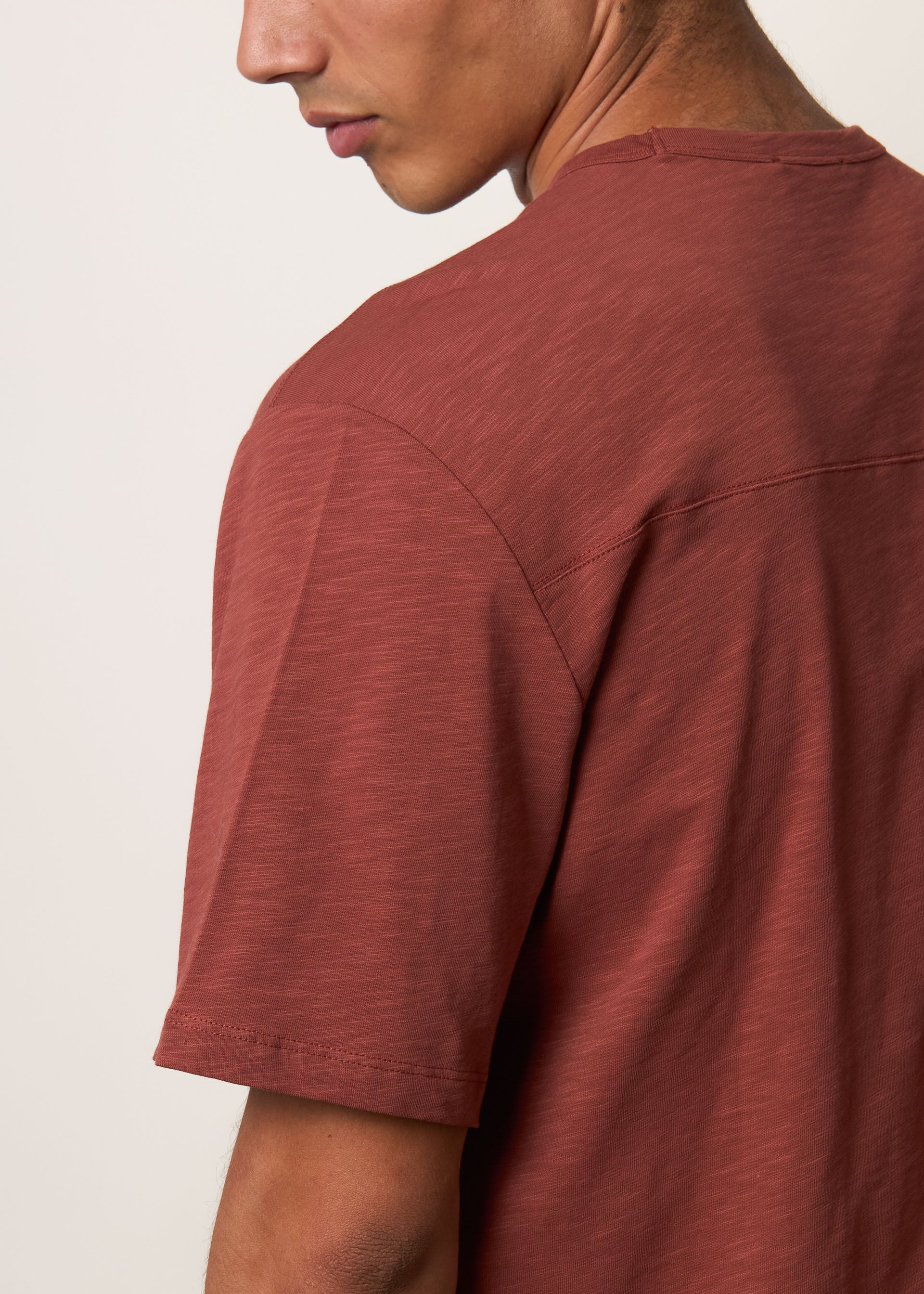 T-shirt puro cotone slub - Image 8