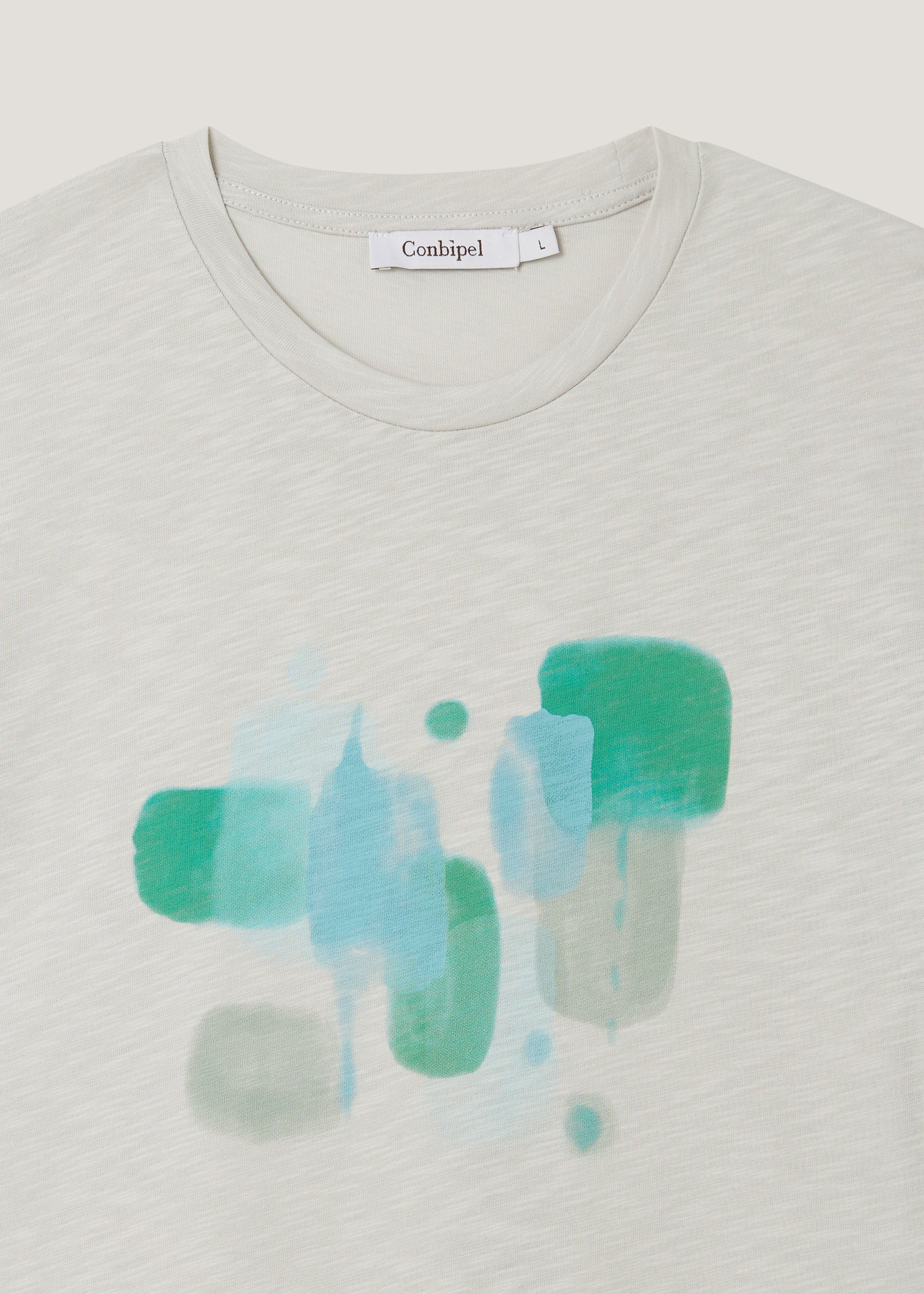 T-shirt puro cotone slub - Image 3
