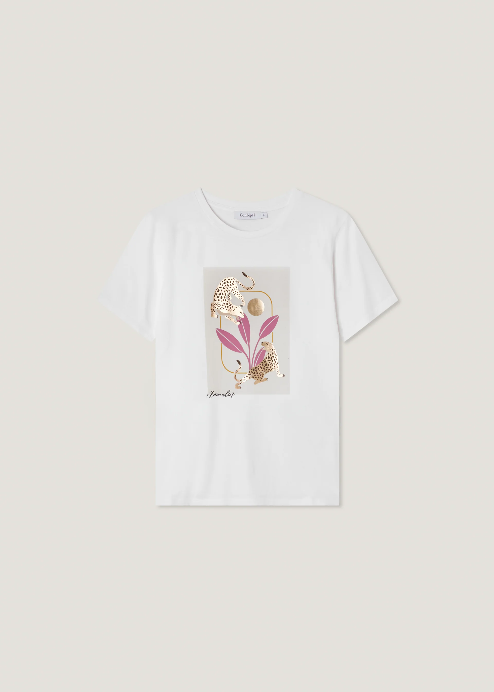 T-shirt stampa grafica e foil