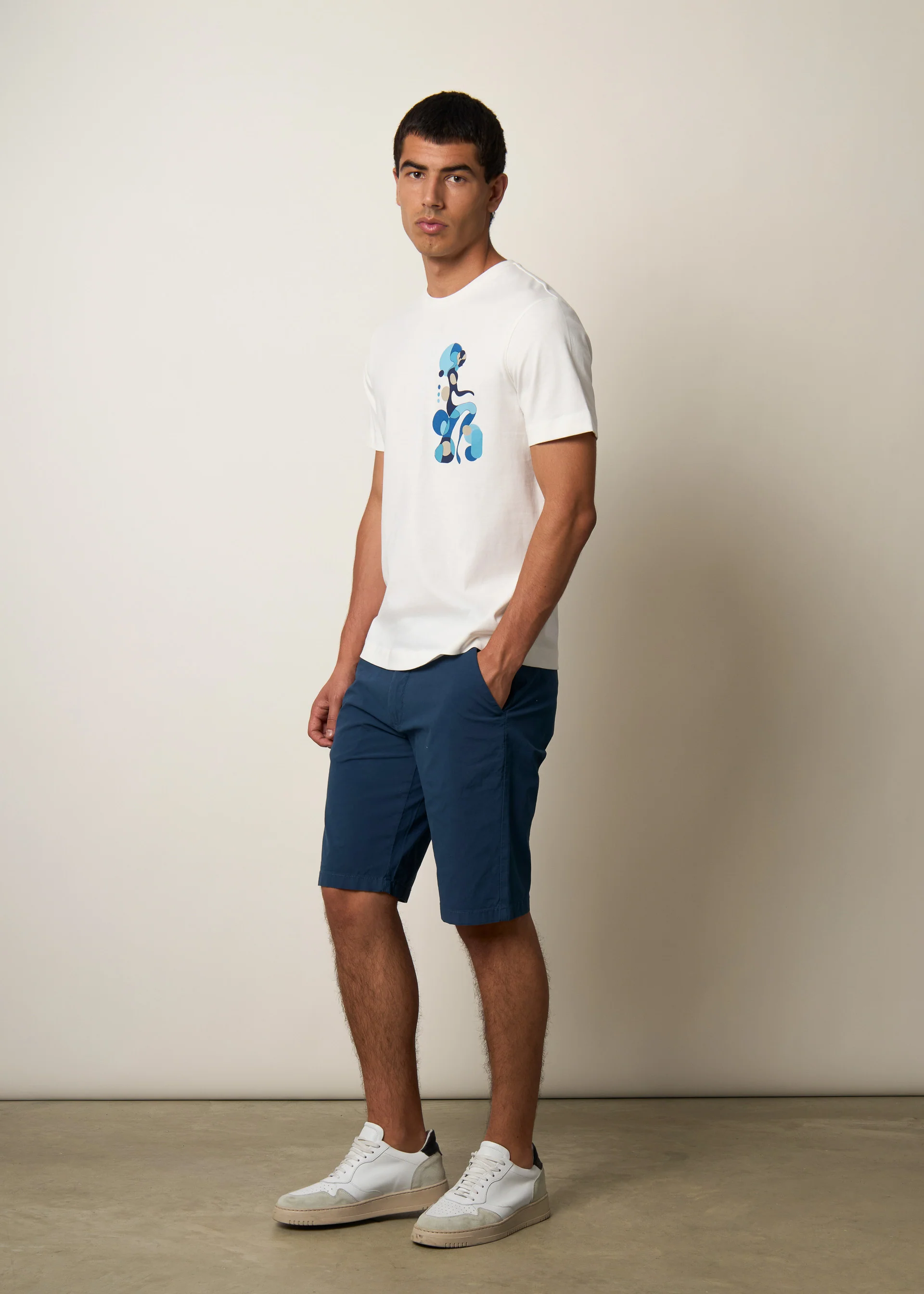 T-shirt stampata in cotone - Image 2