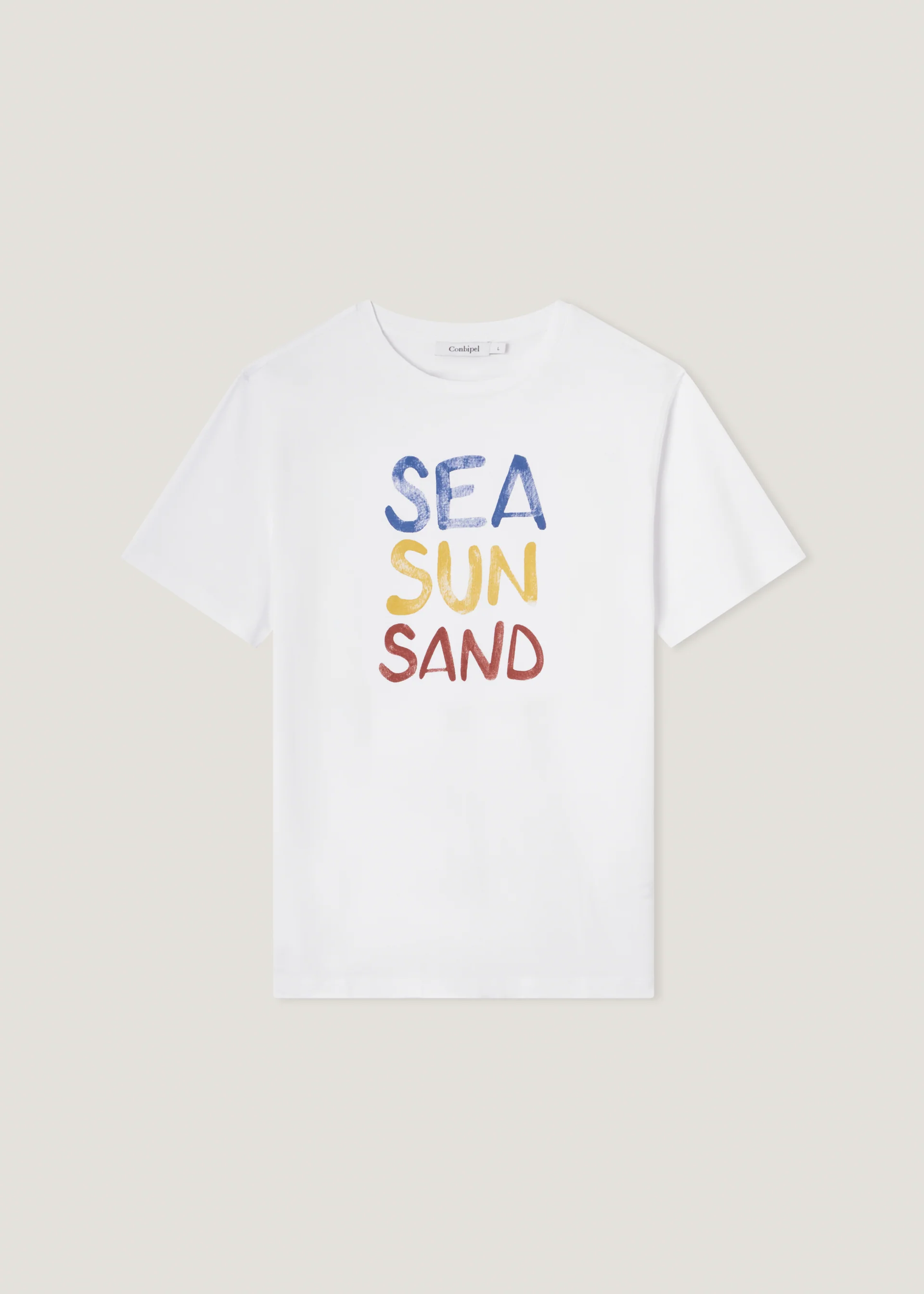 T-shirt stampata in puro cotone