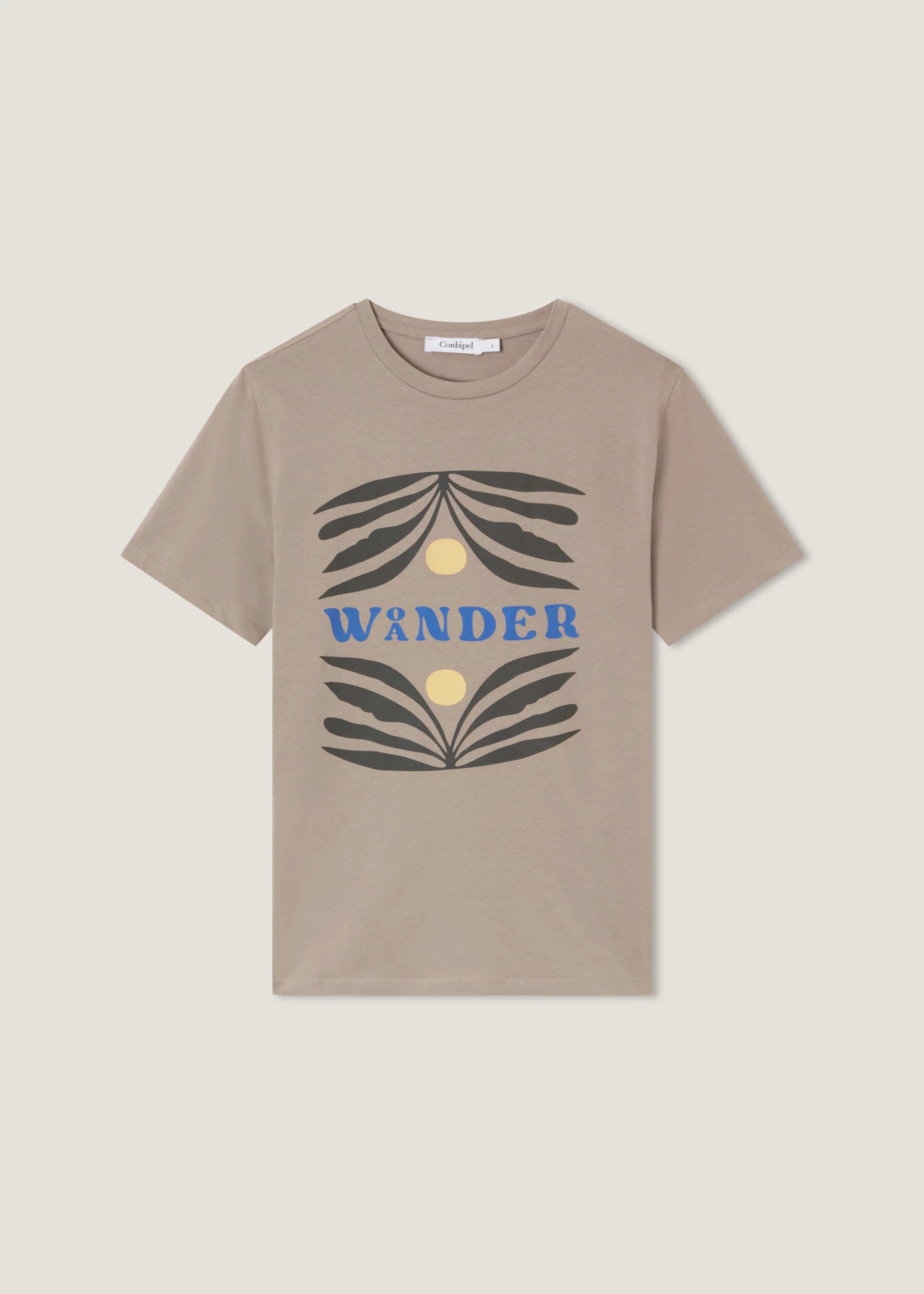T-shirt stampata in puro cotone