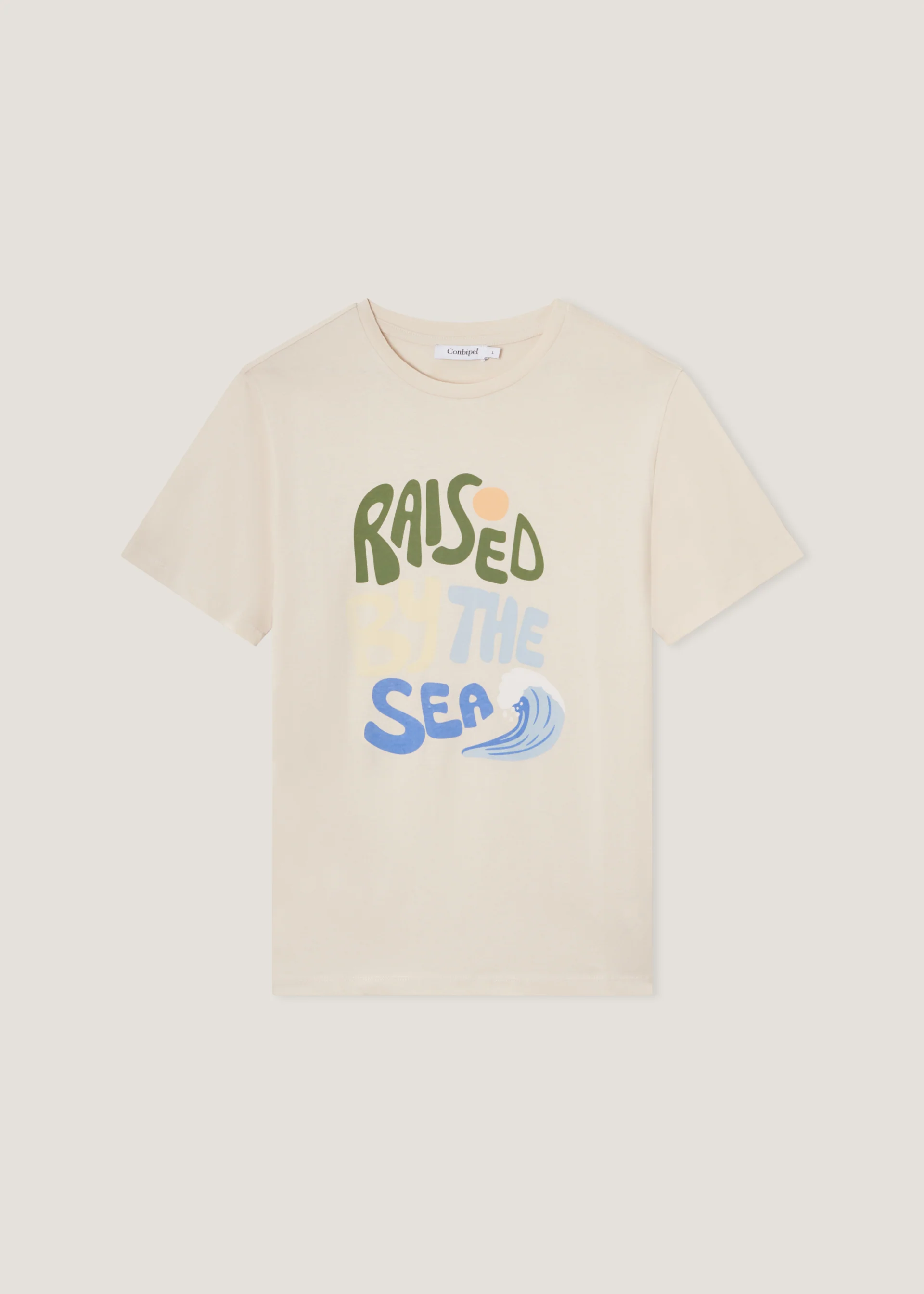 T-shirt stampata in puro cotone