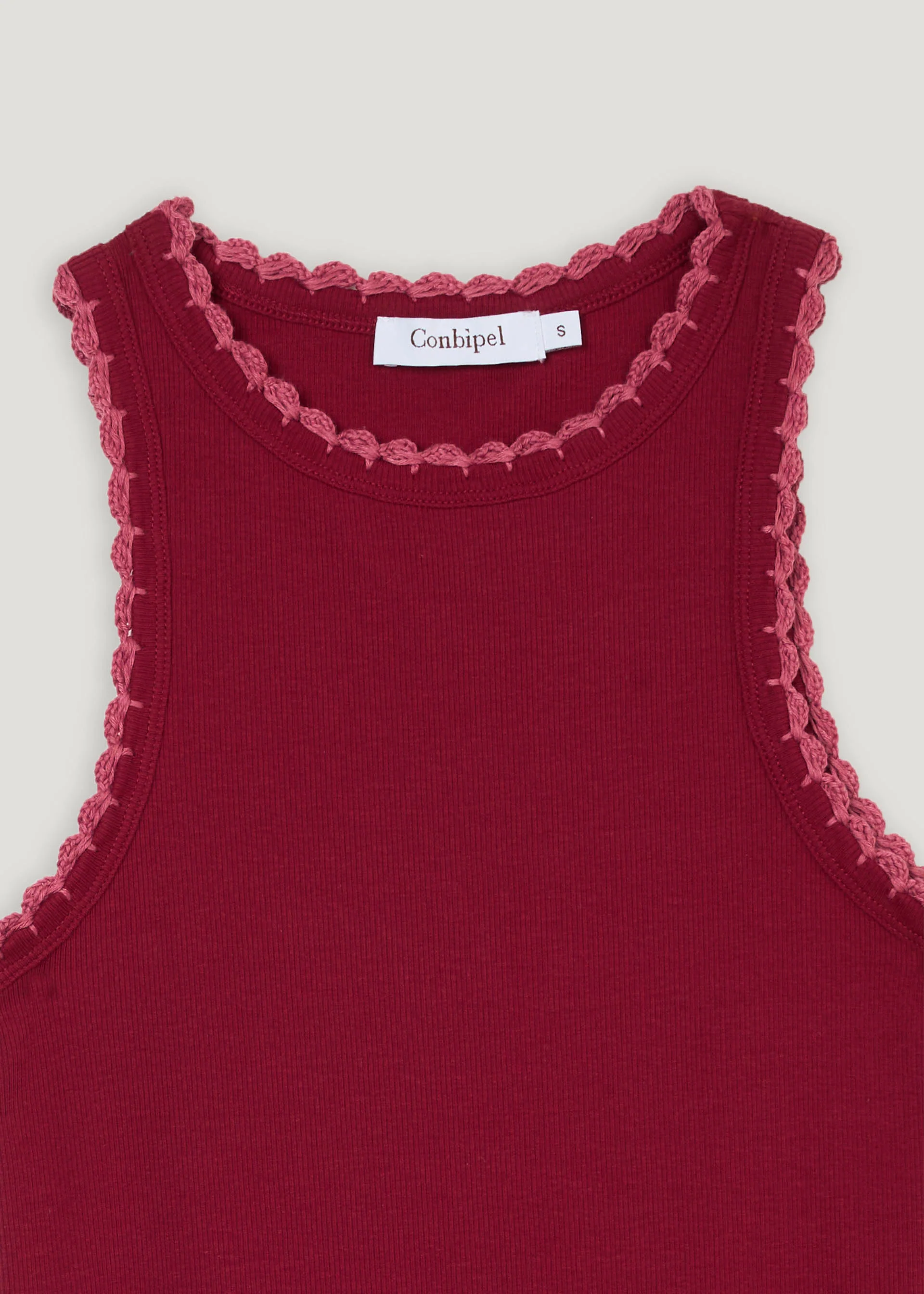Top in costina di cotone elasticizzata - Image 11