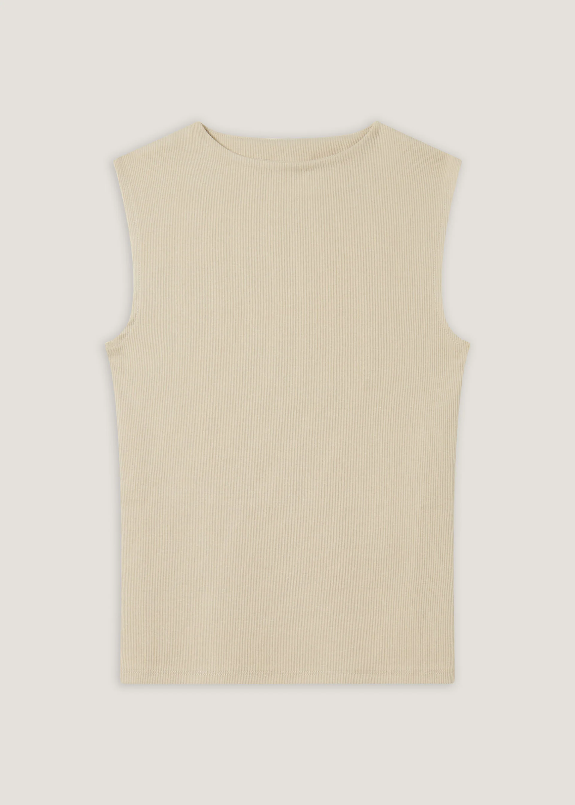 Top in costina di cotone stretch - Image 4