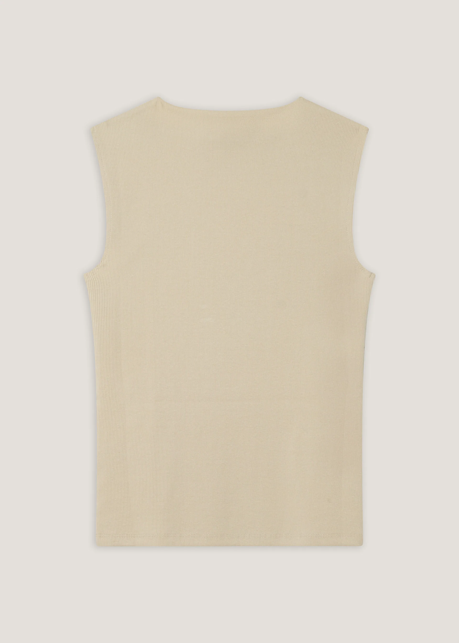 Top in costina di cotone stretch - Image 5