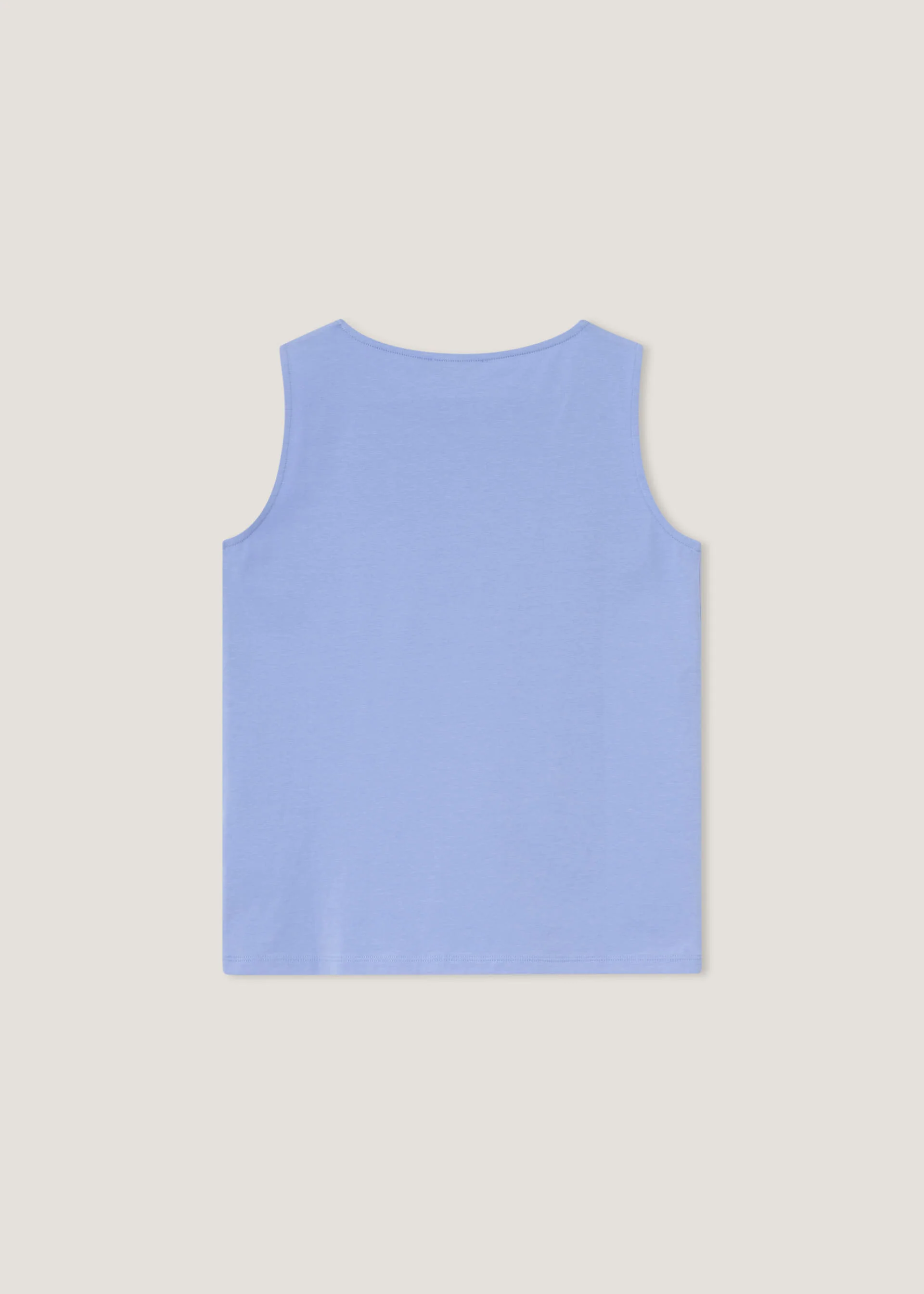 Top in cotone stretch con intarsio - Image 6